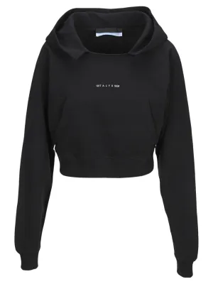 1017 ALYX 9SM Logo Print Square Neck Hoodie