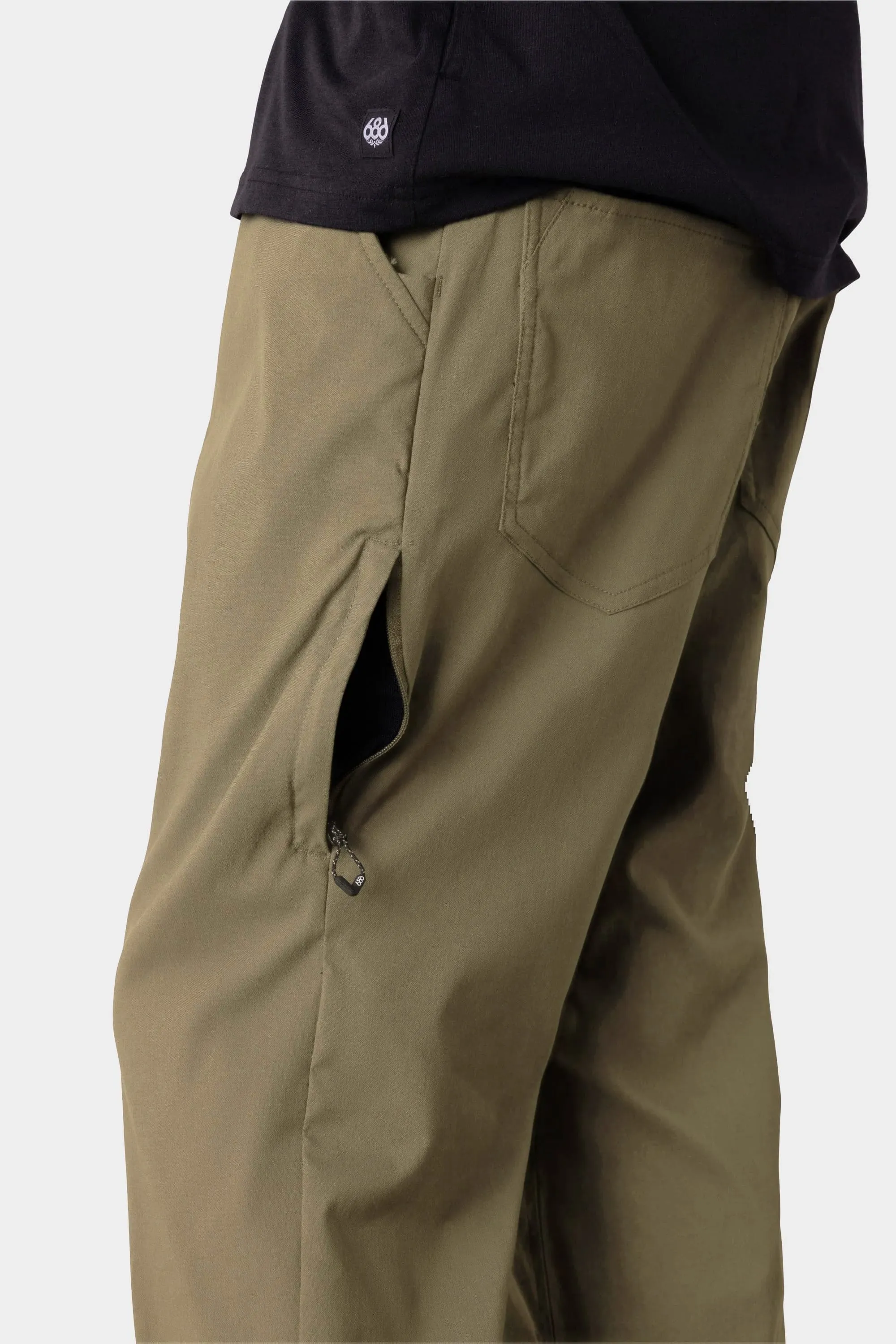 686 Men's Everywhere Merino-Lined Pant - Relaxed Fit
