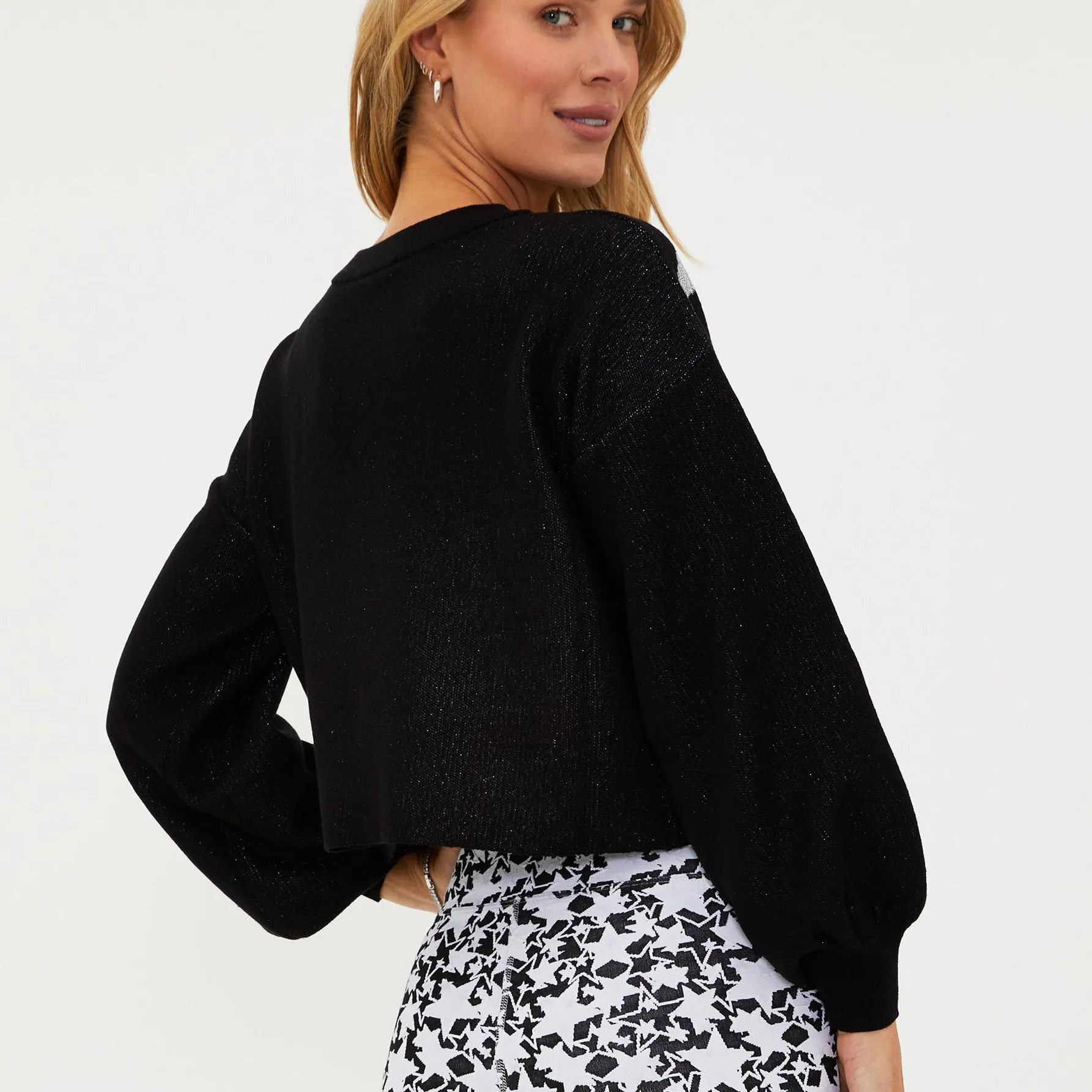 Ava Sweater - Silver Stars