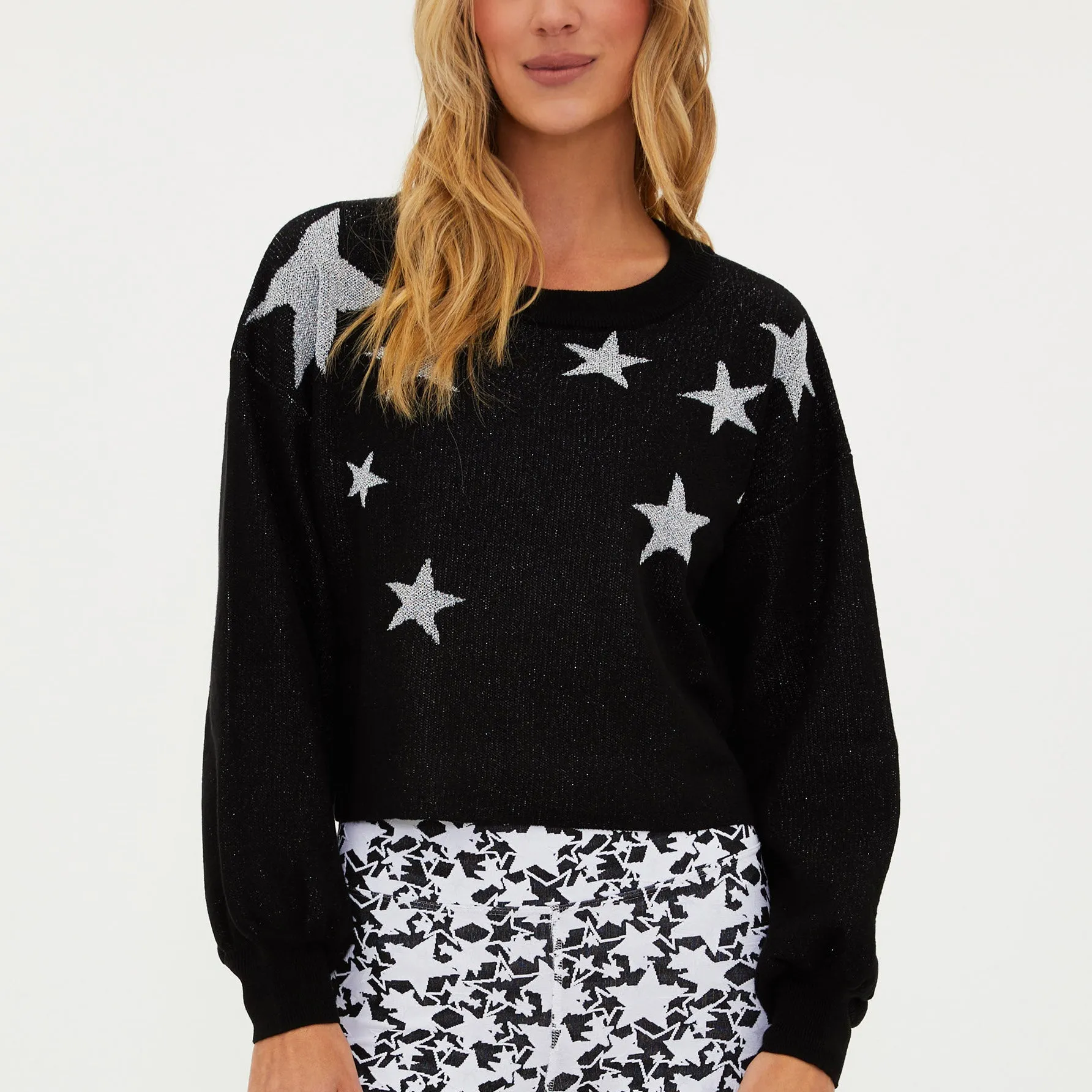 Ava Sweater - Silver Stars