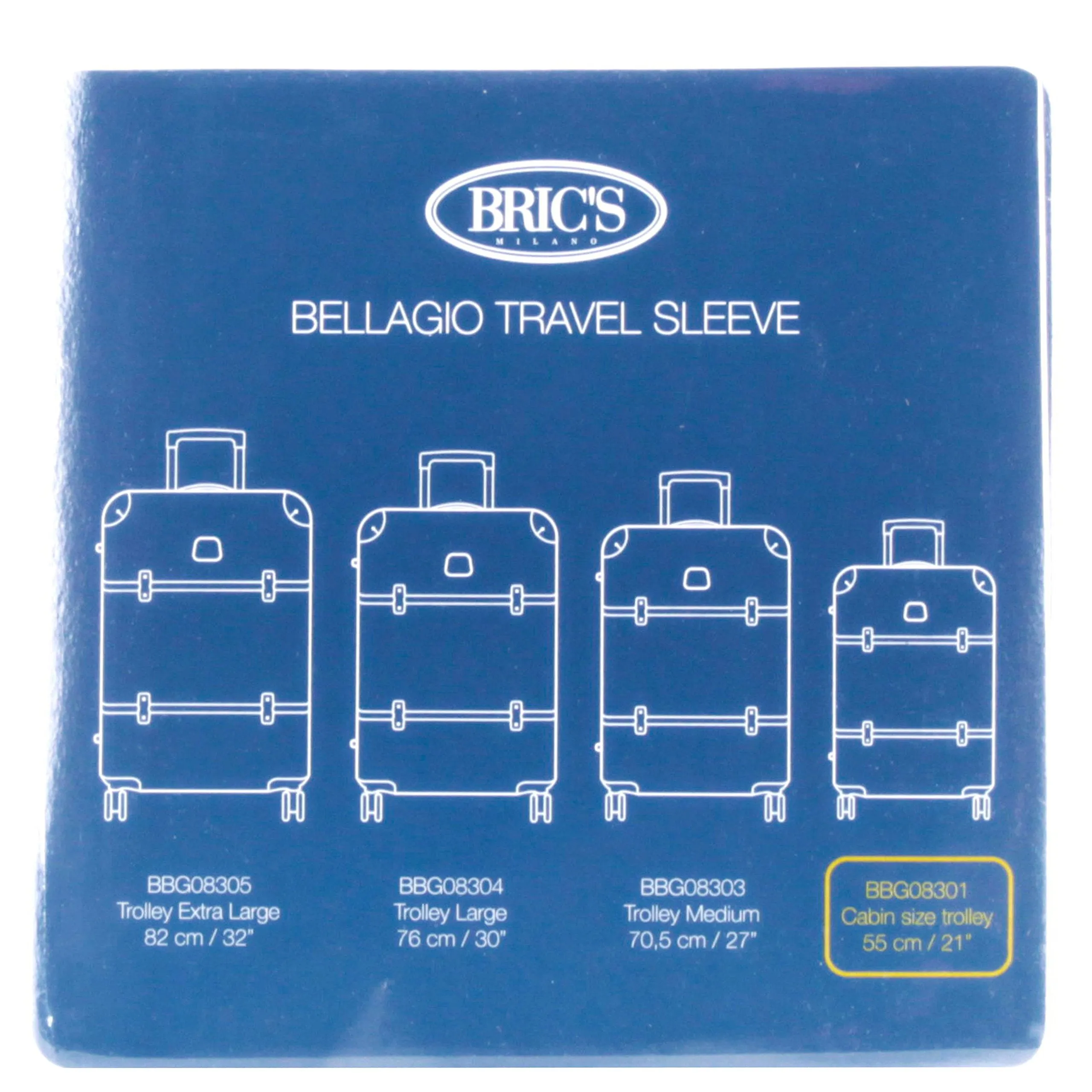 Bric's Protective Bellagio 2.0 Spinner Recessed Suitcase Cover