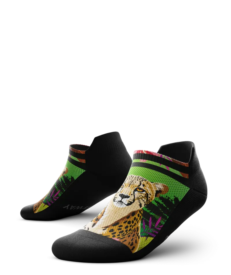 Cheetah Ankle Socks