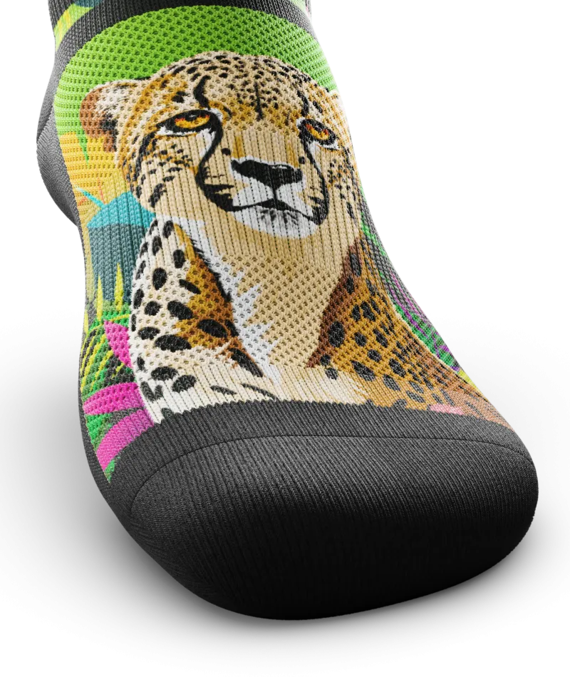 Cheetah Ankle Socks