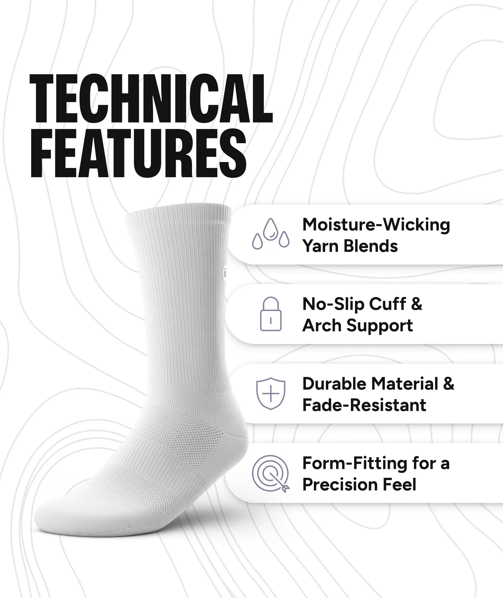 Chef Roku Crew Socks