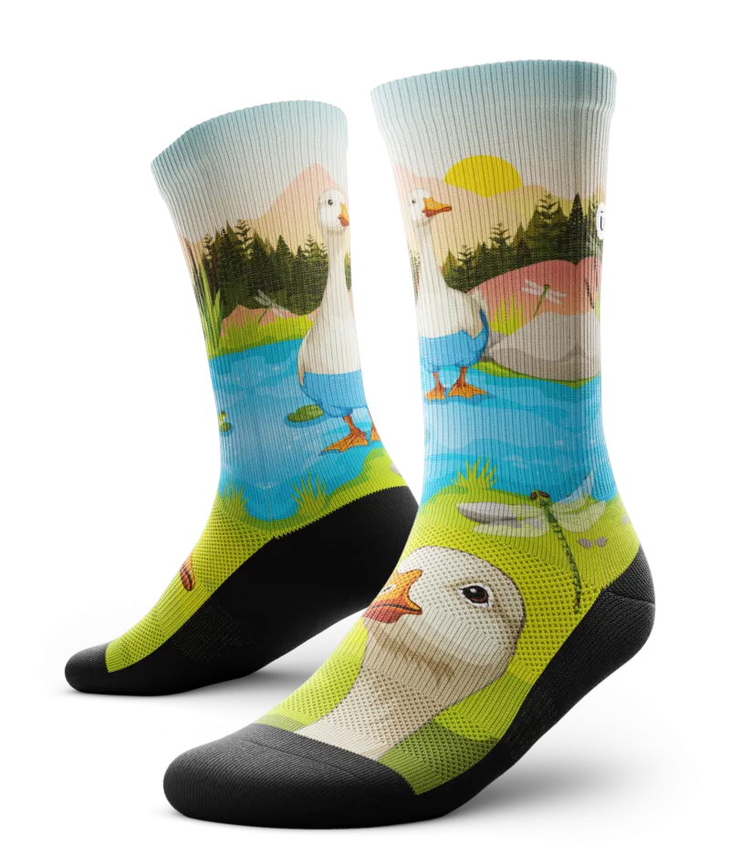 Chill Duck Crew Socks