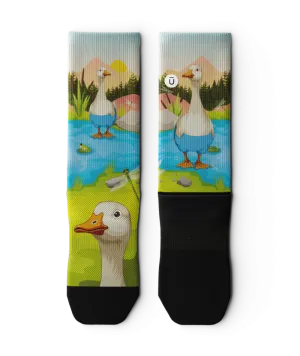 Chill Duck Crew Socks