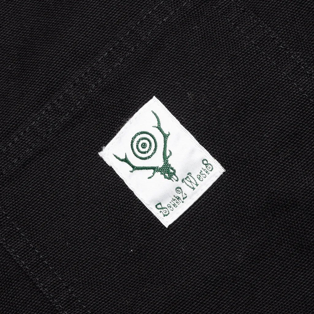Cotton Canvas Coverall - Black