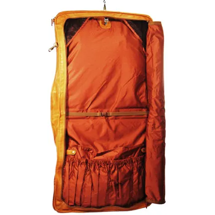 Dorado Leather Garment Bag