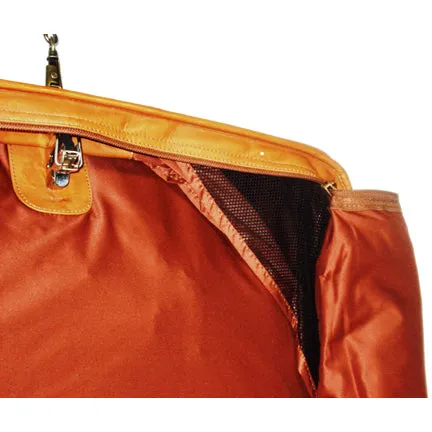 Dorado Leather Garment Bag