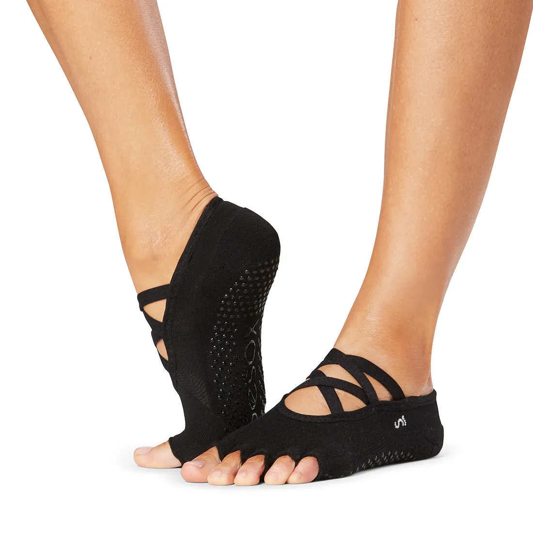 Elle Half Toe - Tec Perform Grip Socks (Barre / Pilates)