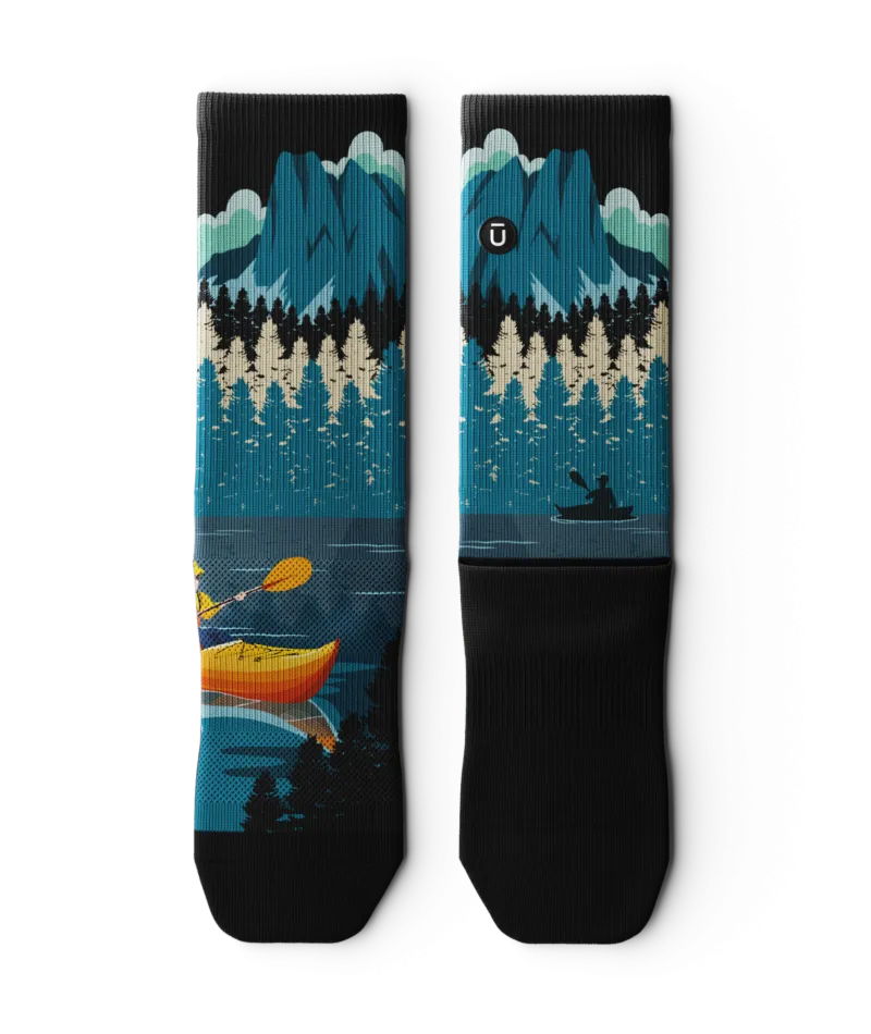 Emerald Lake Crew Socks