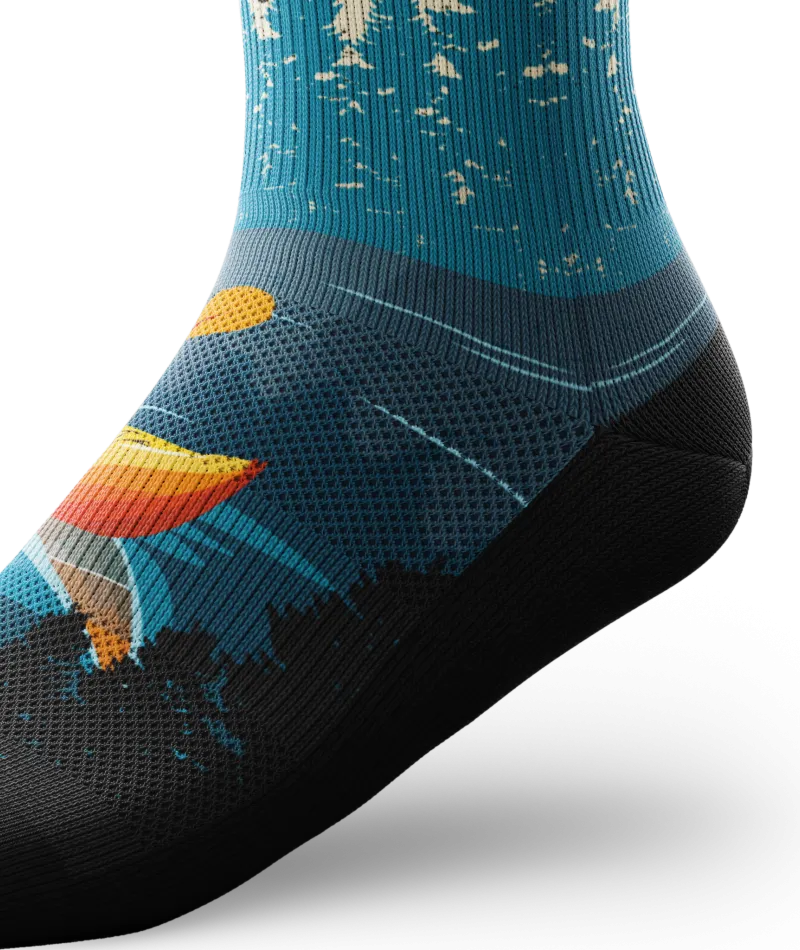 Emerald Lake Crew Socks