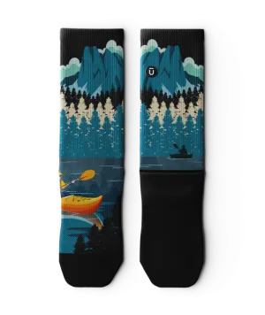 Emerald Lake Crew Socks