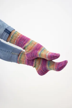Filly Basic Toe Up Socks