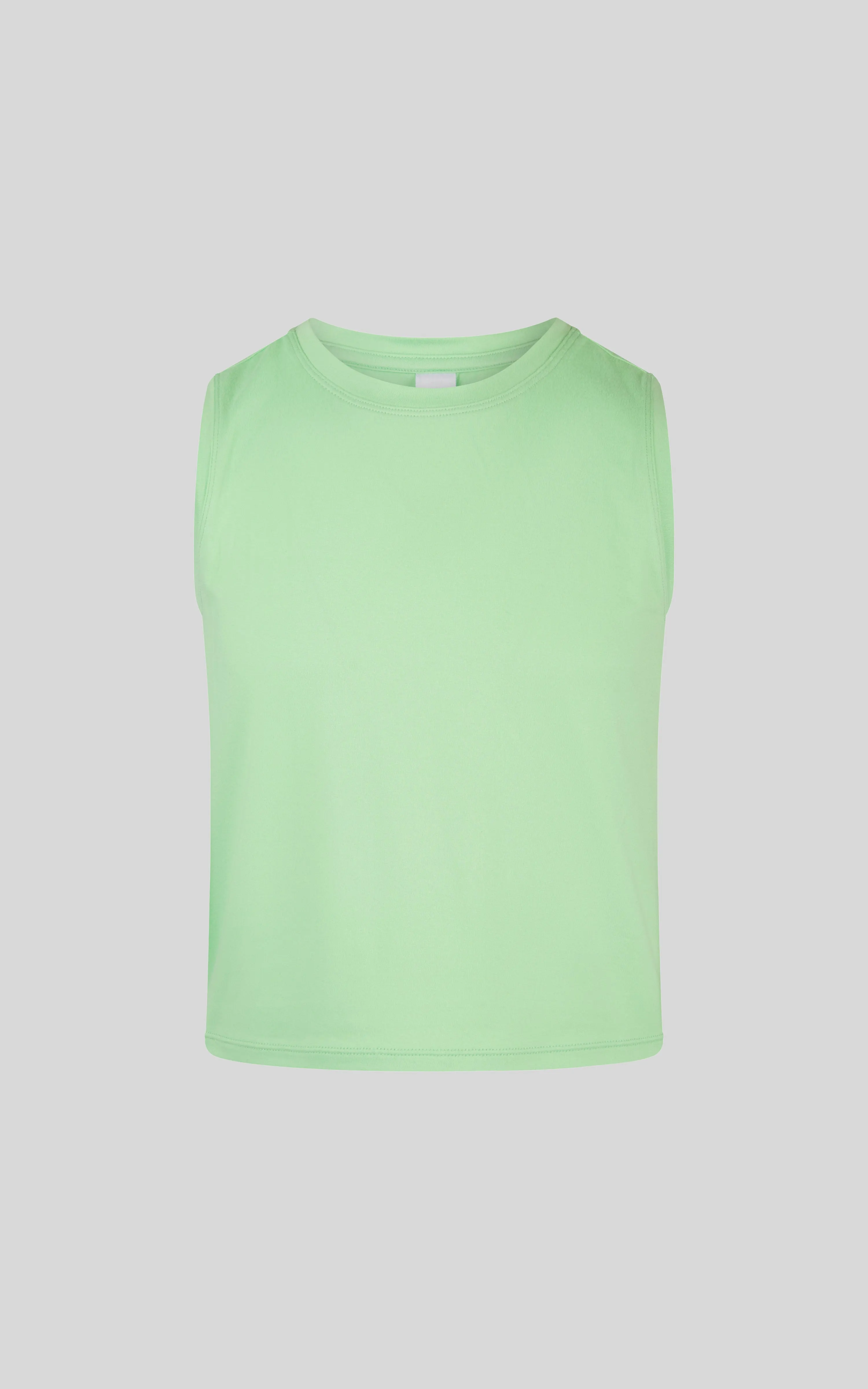 Girls 2 PK Twist Tank and Crew Neck Tank Top
