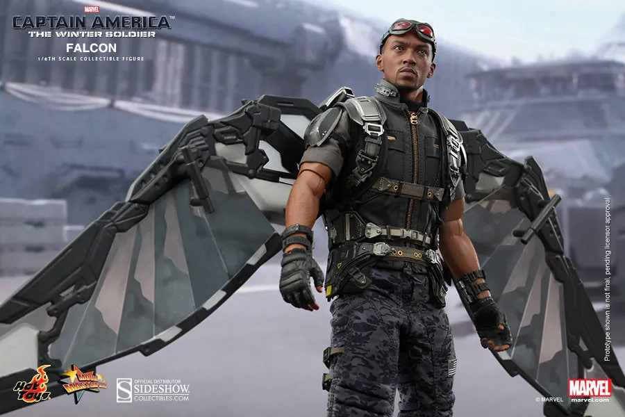 Hot Toys 1/6 Falcon Captain America The Winter Soldier Sixth Scale Figure MMS245