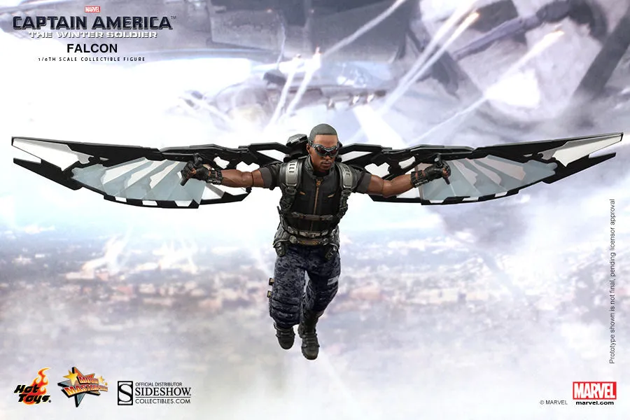 Hot Toys 1/6 Falcon Captain America The Winter Soldier Sixth Scale Figure MMS245