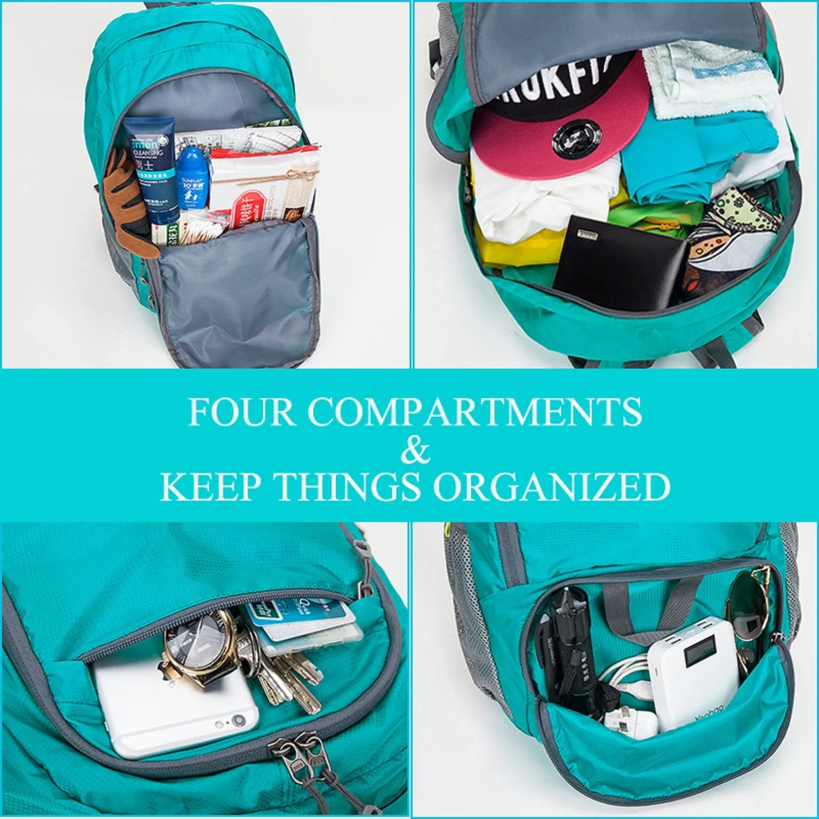 IdealTech Lightweight Packable Backpack