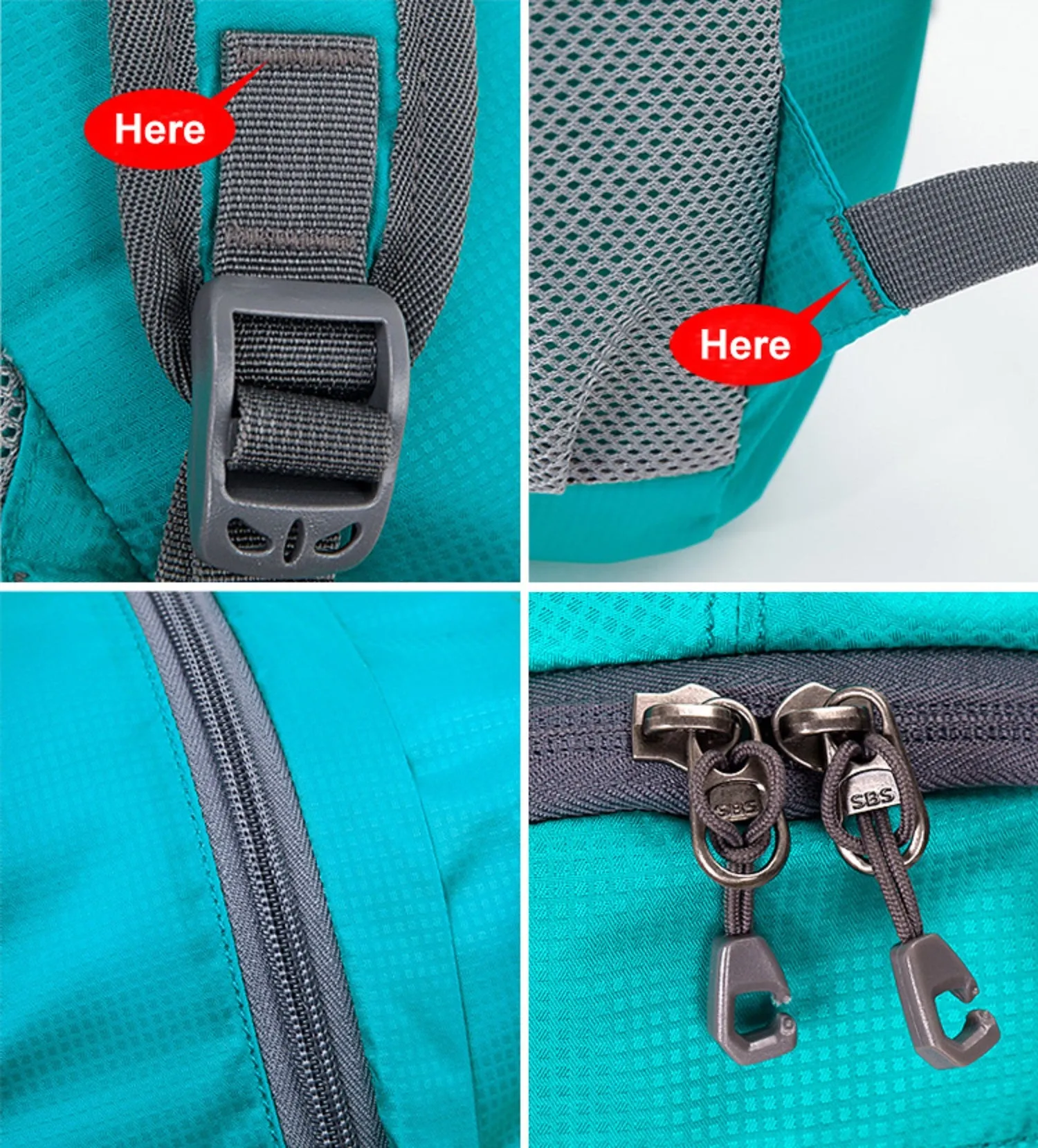 IdealTech Lightweight Packable Backpack
