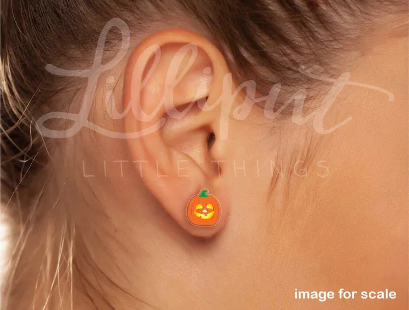 Jack O' Lantern Earrings