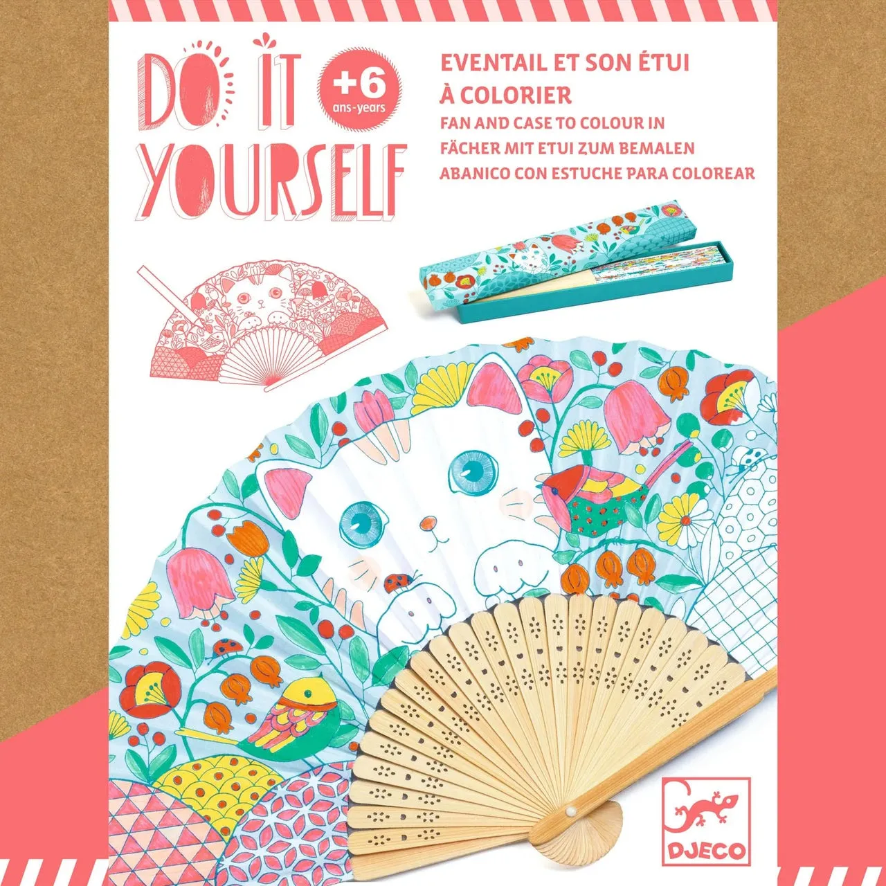 Koneko DIY Fan & Case Craft Kit
