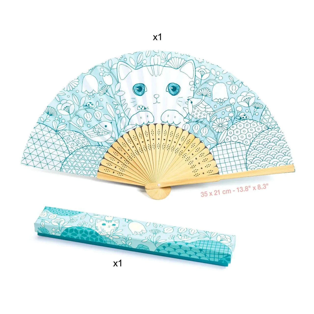 Koneko DIY Fan & Case Craft Kit