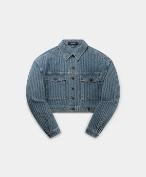 Light Blue Relaxed Denim Jacket