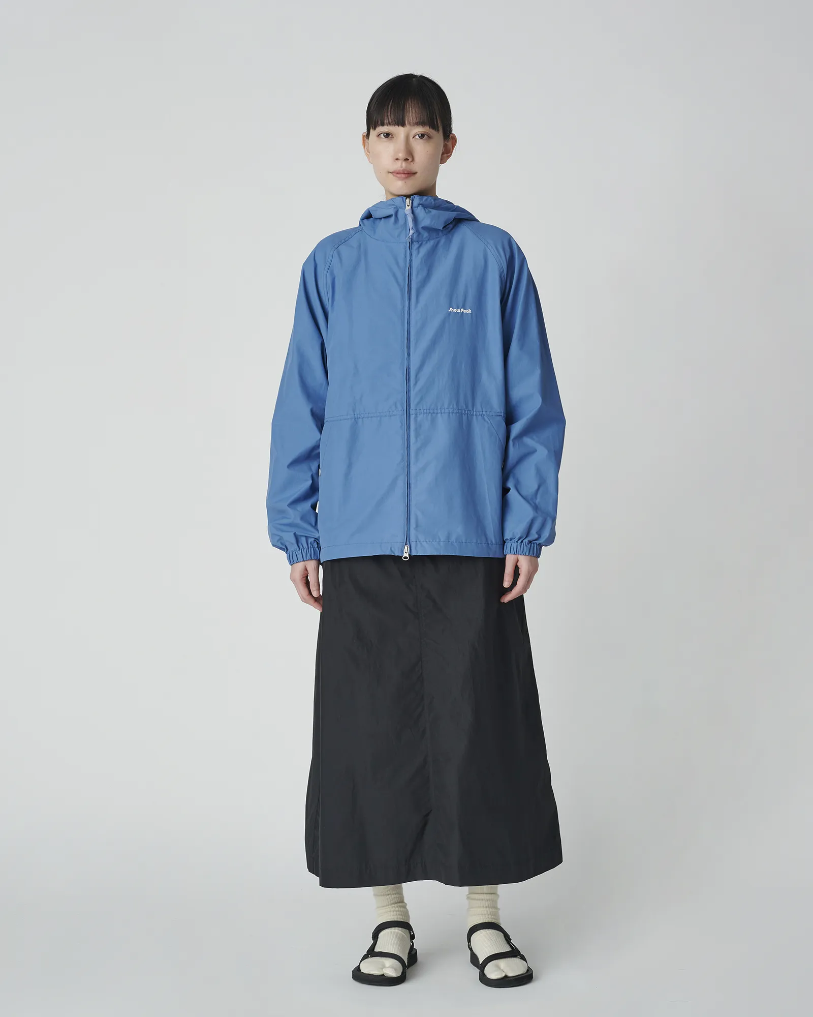 Light Mountain Cloth Zip Up Parka