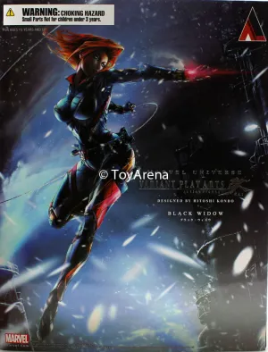 Marvel Universe Black Widow Variant Play Arts Kai Action Figure