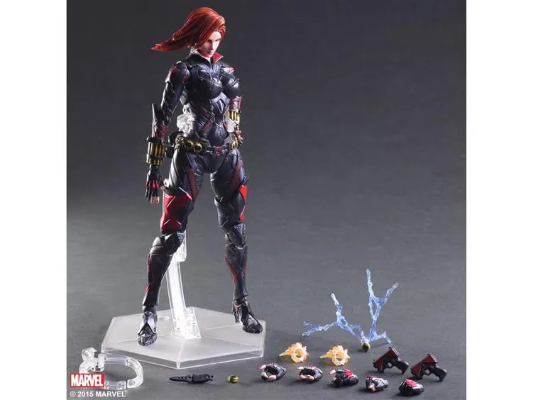 Marvel Universe Black Widow Variant Play Arts Kai Action Figure
