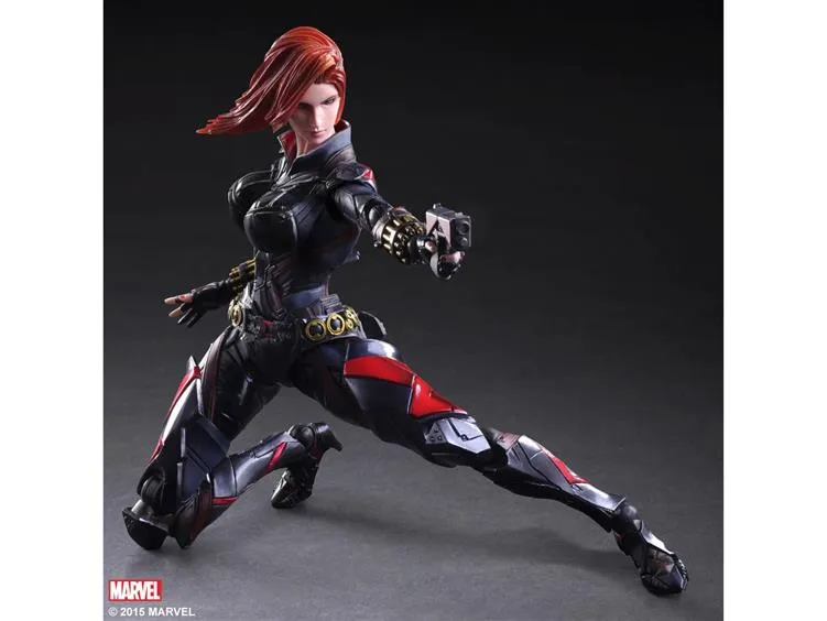 Marvel Universe Black Widow Variant Play Arts Kai Action Figure