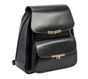 Mcklein KENDALL | 11" Leather Business Laptop Tablet Backpack