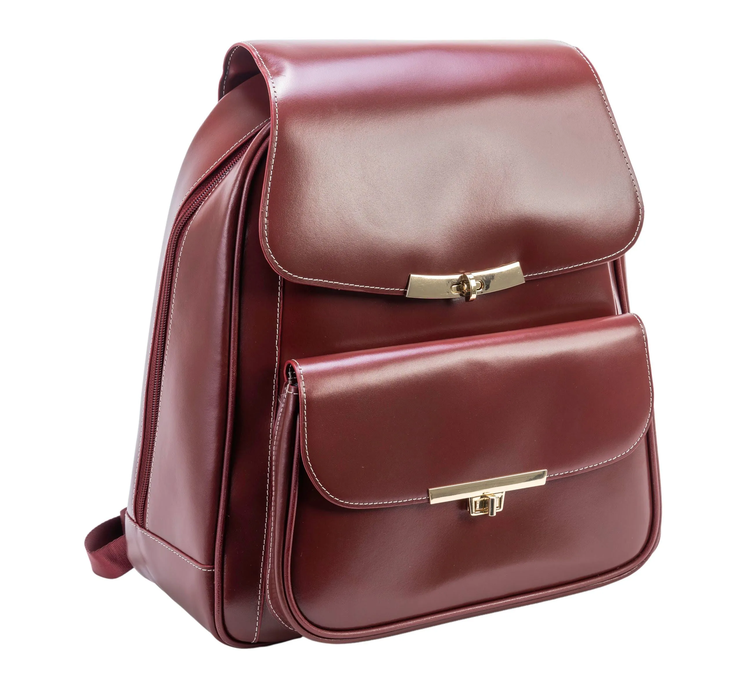 Mcklein KENDALL | 11" Leather Business Laptop Tablet Backpack