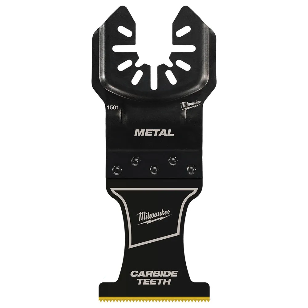 Milwaukee 49-25-1501 - OPEN-LOK™ 1-3/8" Carbide Teeth Metal Multi-Tool Blade