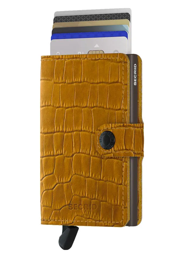 Miniwallet Cleo Ochre Brown