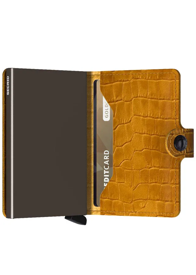 Miniwallet Cleo Ochre Brown