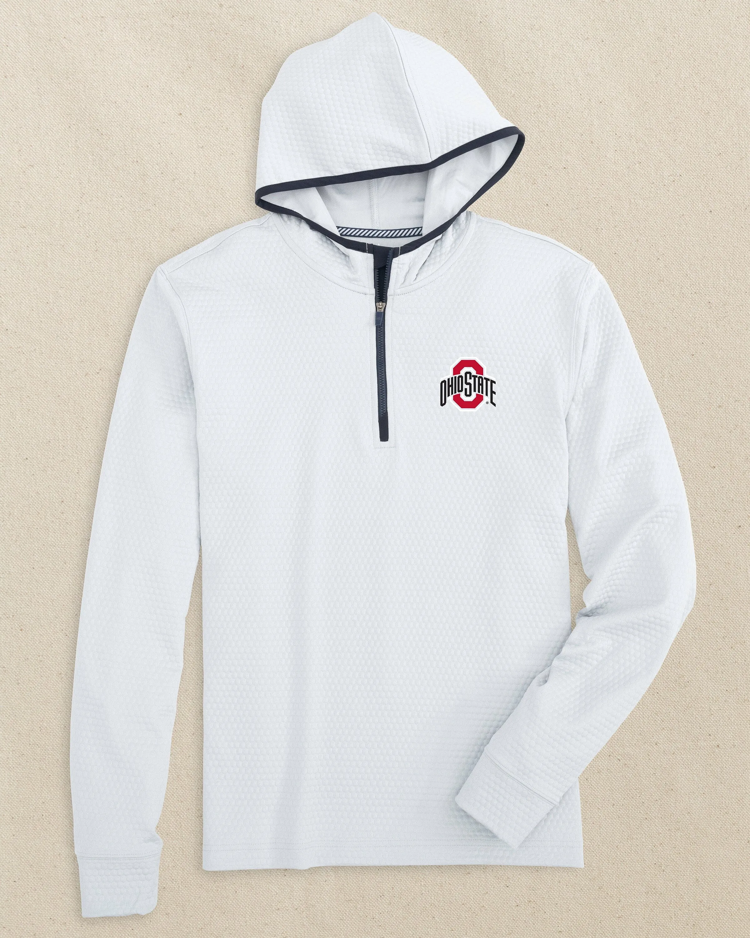 Ohio State Buckeyes Scuttle Quarter Zip Hoodie
