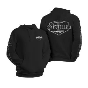 Okuma Black Hooded Sweatshirt