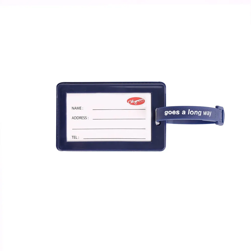 Olympia  American Flag Luggage Tag 2 Piece Set
