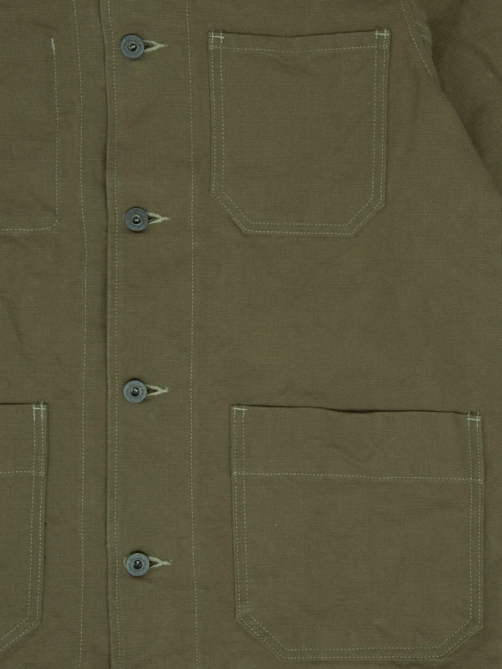 ONI Denim 03100-HOX-OLG 14oz Heavy Oxford Olive Green Coverall