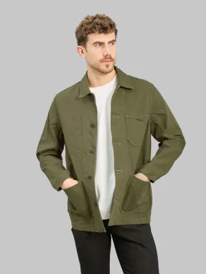 ONI Denim 03100-HOX-OLG 14oz Heavy Oxford Olive Green Coverall