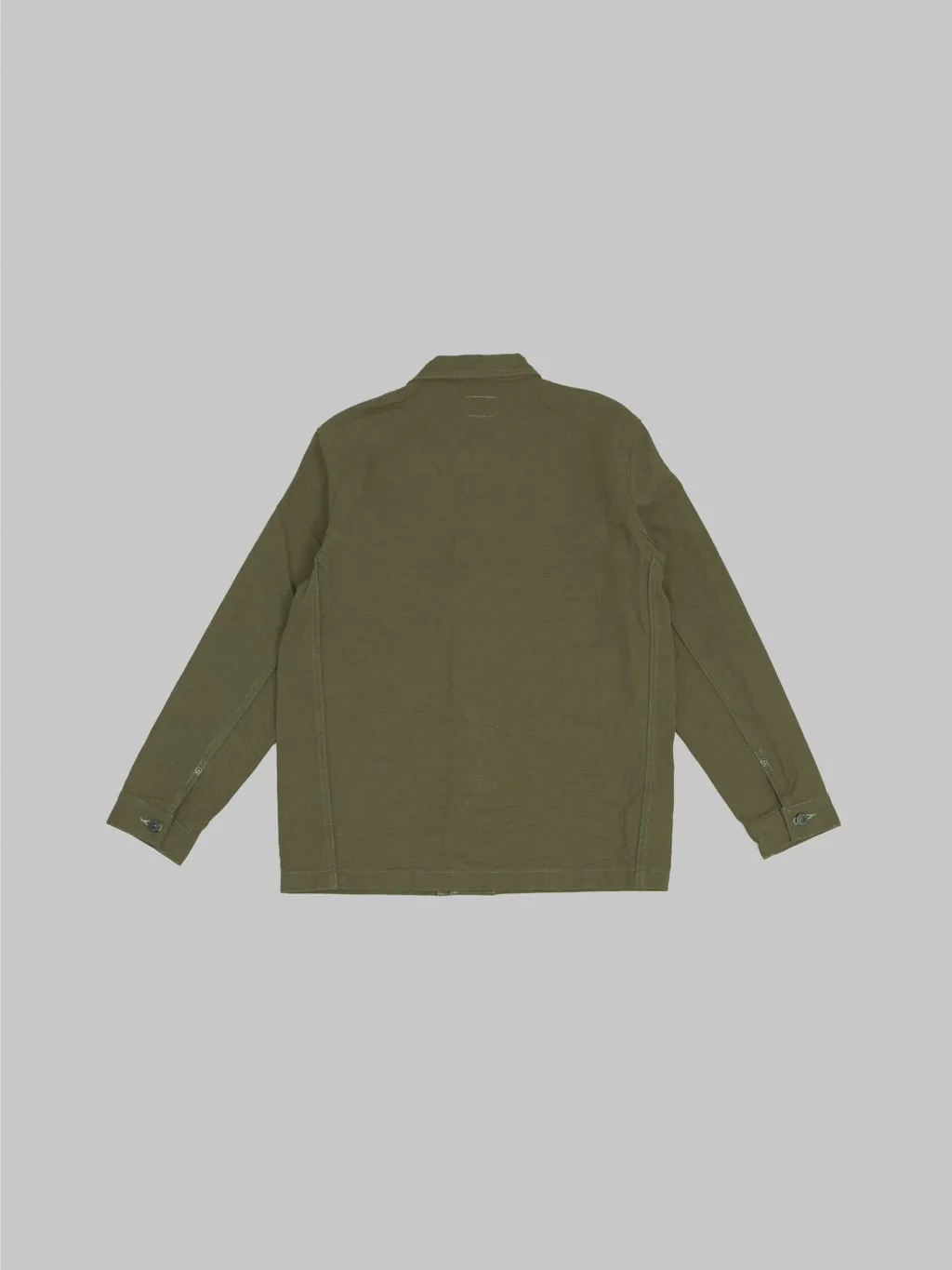 ONI Denim 03100-HOX-OLG 14oz Heavy Oxford Olive Green Coverall
