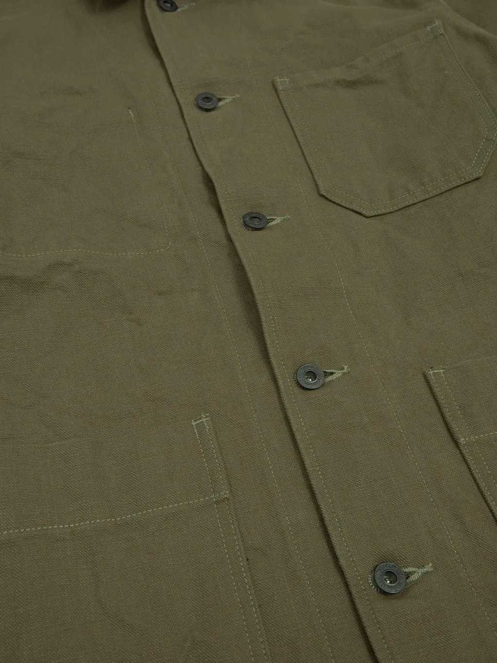 ONI Denim 03100-HOX-OLG 14oz Heavy Oxford Olive Green Coverall