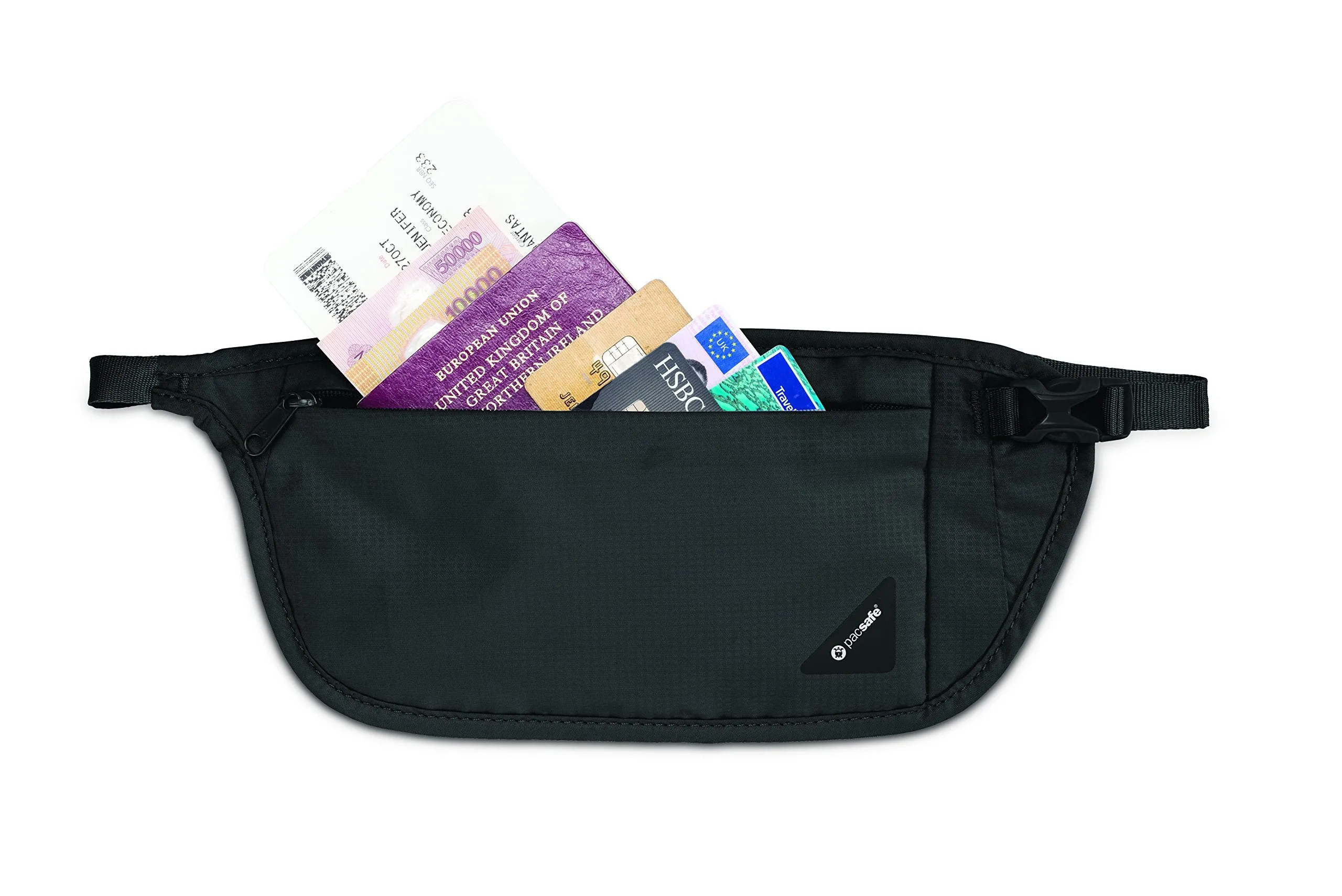 Pacsafe Coversafe V100 RFID Blocking Waist Wallet