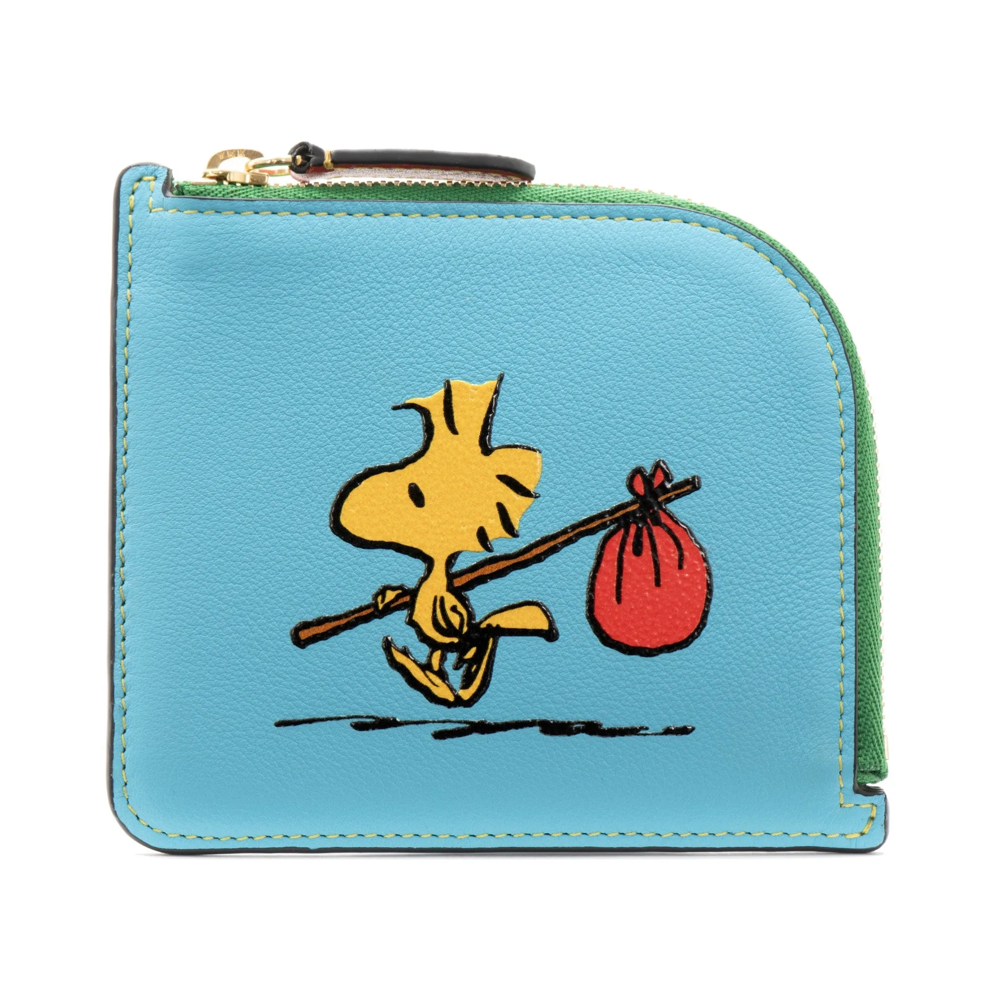 PEANUTS · Coin Pouch | Sky Blue/Green