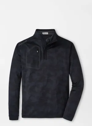 Peter Millar Forge Brushstroke Camo Quarter Zip