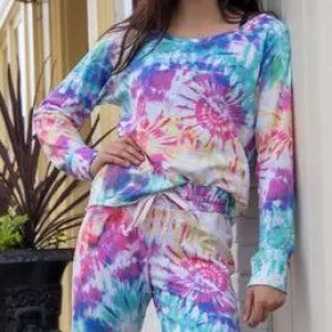 Rainbow Tie Dye Sweatshirt