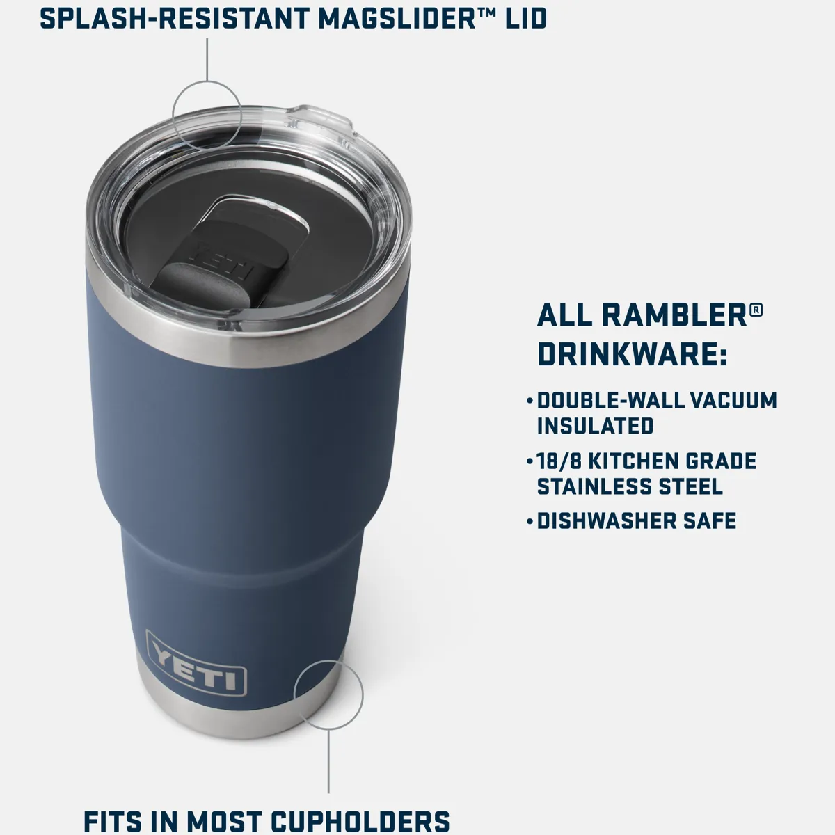 Rambler 30 oz Tumbler MagSlider