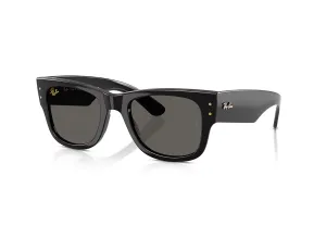 Ray Ban x A$AP Rocky Mega Wayfarer Blacked Out Collection Sunglasses xld