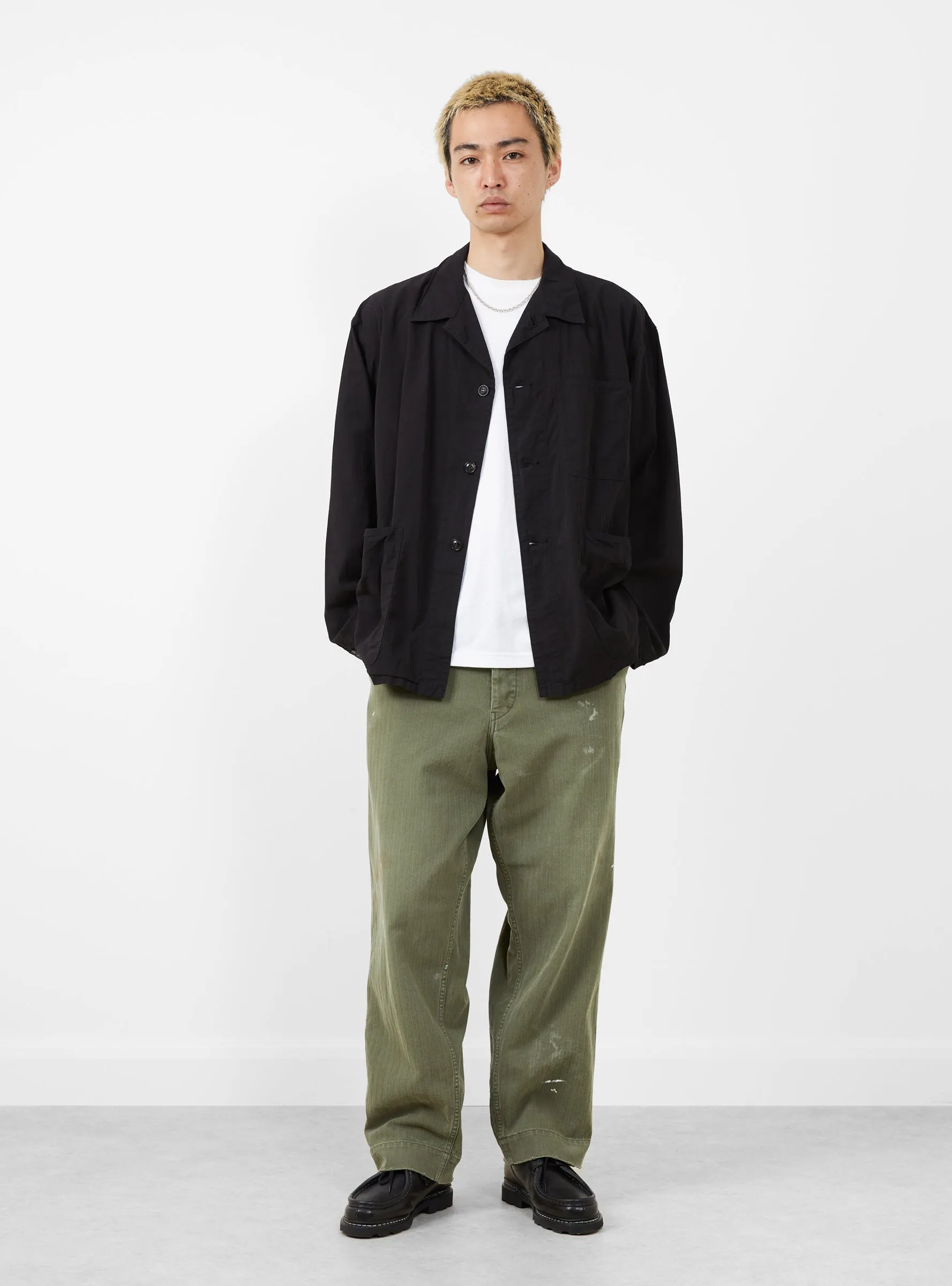 Ripstop P41 Coverall Jacket Black